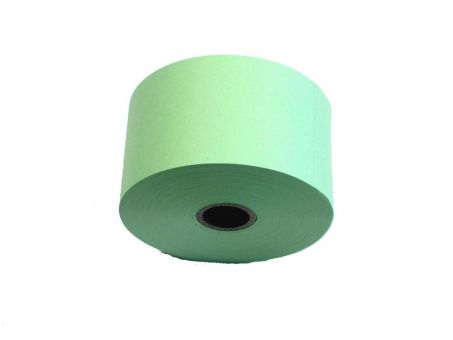 Kassenrolle/Bonrolle Papier 44x80x17,5 mm, h'grün 