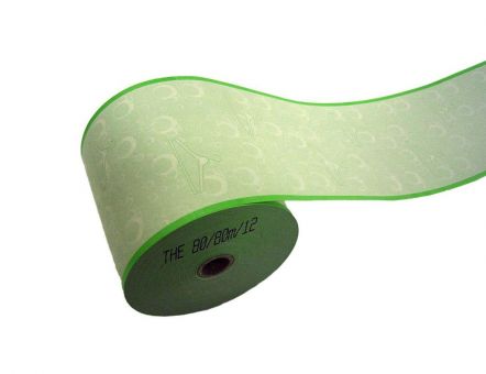 Kassenrolle Thermopapier 80 mm/80 m/ø12 mm, grün 