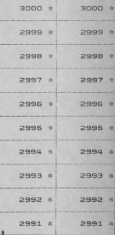 TICKETS NUMEROTES DOUBLES, 