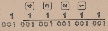 Nummernblock B-300, braun 