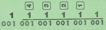 TICKETS NUMEROTES B-300 