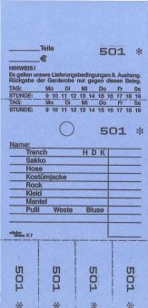 COUNTER BLOCK KOMBI 7, BLUE 
