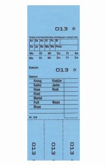 Combi-Cards HS-3, blue 