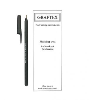 GRAFTEX Wäscheauszeichnungsstift, schwarz 
