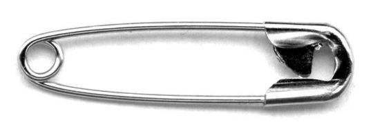 SAFETY PINS 28mm, NO. 1, 