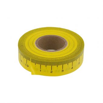 Maßband, selbstklebend, gelb, 1 - 99 cm + mm 