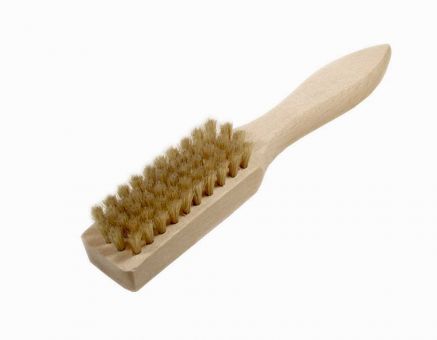 Brosse à détacher, poils naturels clairs, 13 mm 