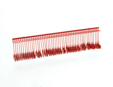 Heftfädchen DENNISON, Nylon, Standard, rot, 15 mm 
