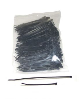 Kabelbinder aus Nylon, 102 x 3,6 mm, schwarz 