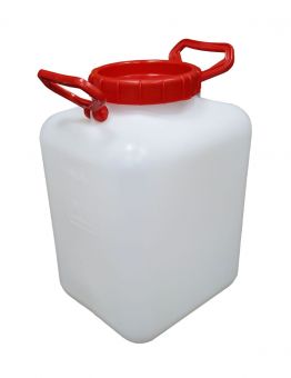 Wassertank aus Kunststoff 20 l, mit Schraubdeckel 