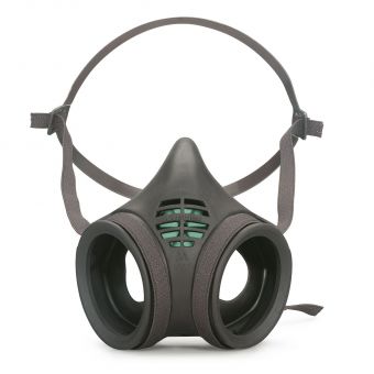 Gas-/Atemschutzmaske, Halbmaske MOLDEX 8002,  Gr.M 
