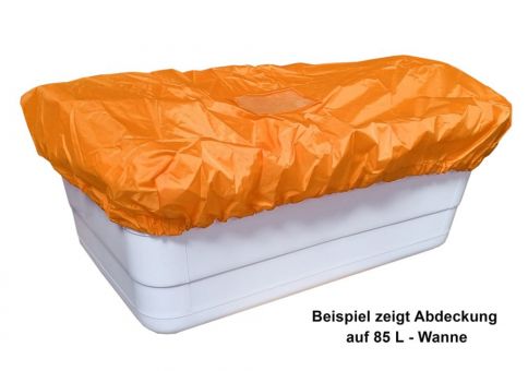 Abdeckung für Wäschekorb und Transportwanne,orange 