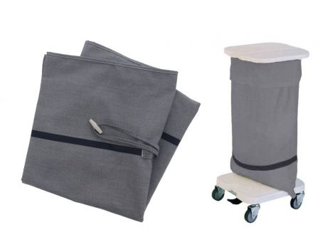 Wäschesack, Quick-Sack 3-bahnig, uni grau 