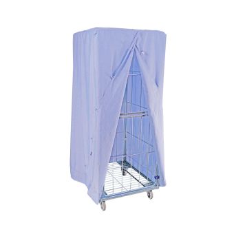 Chapeau de conteneur pour 600 x 720 x 1730mm, bleu 