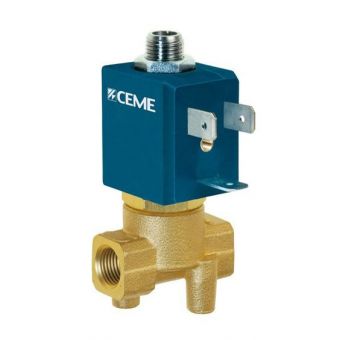 CEME solenoid valve 5311, 1/8", ø 1,5 mm,0-5,5 bar 