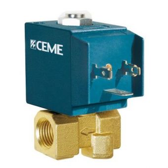 CEME solenoid valve 6610, 1/4 ", ø 4.0 mm, 4 bar 