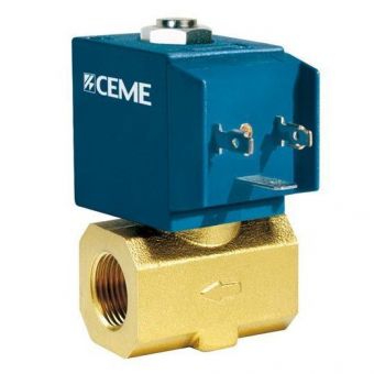 CEME solenoid valve 6614, 1/2 ", ø 4 mm, 4 bar 