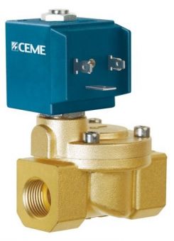 CEME solenoid valve 8613, 3/8", ø10 mm, 0.3-10 bar 
