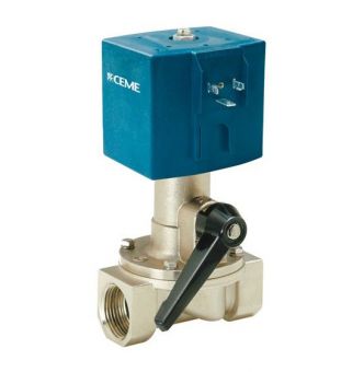 CEME solenoid valve 9399, 1",ø19.0 mm, 4 bar,150°C 