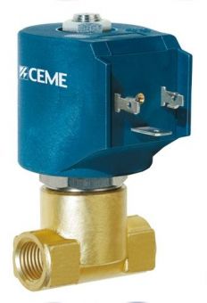 CEME solenoid valve 9942,1/4", ø 2,8 mm, 25 bar 