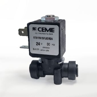 CEME solenoid valve V791, 6mm push-in connection,  
