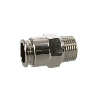 Raccord instantané droit 12 mm x R 3/8" 