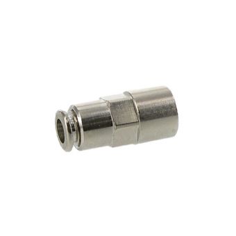 Straight push-in fitting 6mm x 1/8" female thread, 