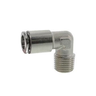 L push-in fitting - 8 mm x R 1/4", not rotatable, 