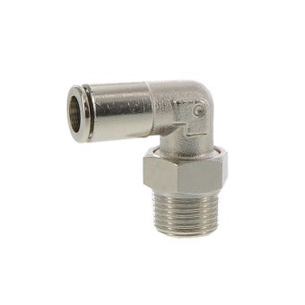 L push-in fitting - 8 mm x R 3/8" rotatable, 
