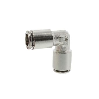 Push-in L-connector 8 mm,  leg length 26 mm 