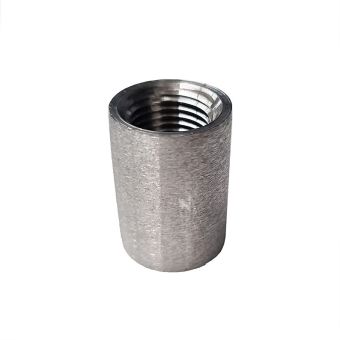 Sleeve, round, internal thread 1/4" 
