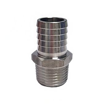 Embout de tuyau à visser R 1/2" x ø 18 mm 