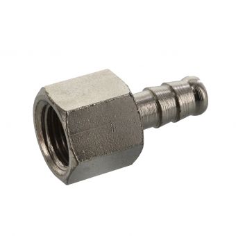 Schlauchtülle mit Innengewinde G 3/8" x ø 12 mm 