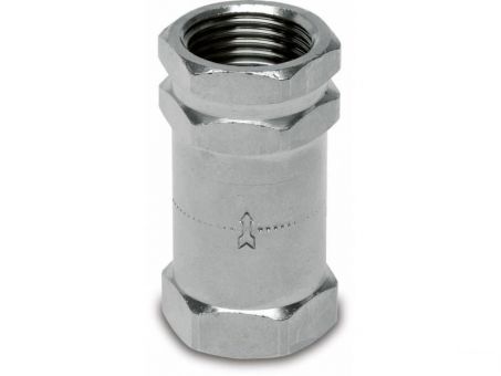 Check valve LUFT G 3/8", nickel-plated brass 