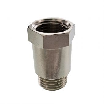 Thread extension with internal and external thread 