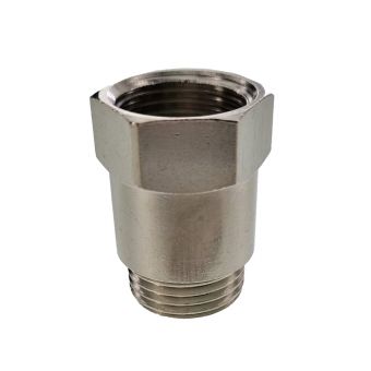 Thread extension with internal and external thread 