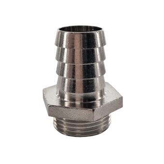 Schlauchtülle mit Außengewinde G 3/4" x ø 20 mm 