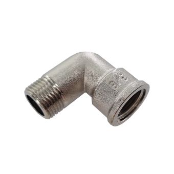 Winkelstück / Einschraubwinkel 90°, 3/8", Messing 