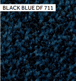 Eingangsmatte IRON-HORSE 85 x 120 cm BLACK BLUE 