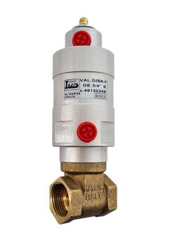 MAROS DISK-F DE 3/4" recoil gate valve, 2-way 