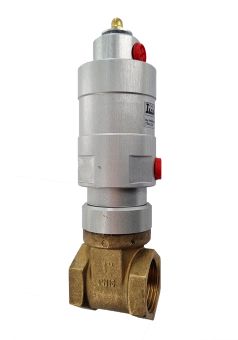 MAROS DISK-F DE 1" recoil gate valve, 2-way 