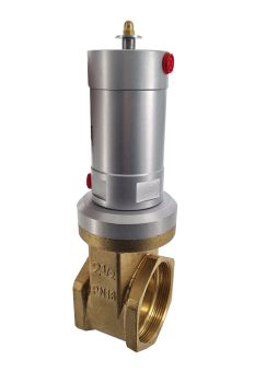 MAROS DISK-F DE 2 1/2" recoil gate valve, 2-way 
