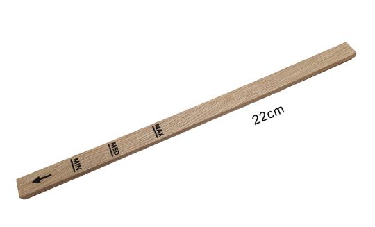 Wooden dipstick for water level control for TREVIL 