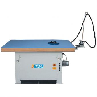 Ironing board PLANOVAP, 180 x 90 cm, 0.55 kW, 400V 