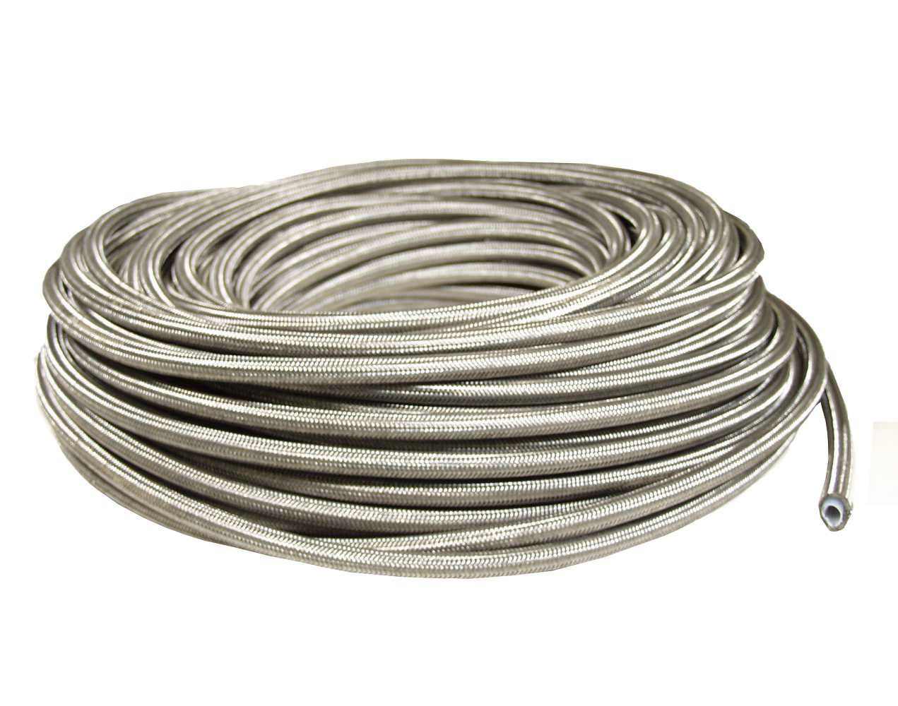 TEFLON-STEAMHOSE W/ STAINLESS- 