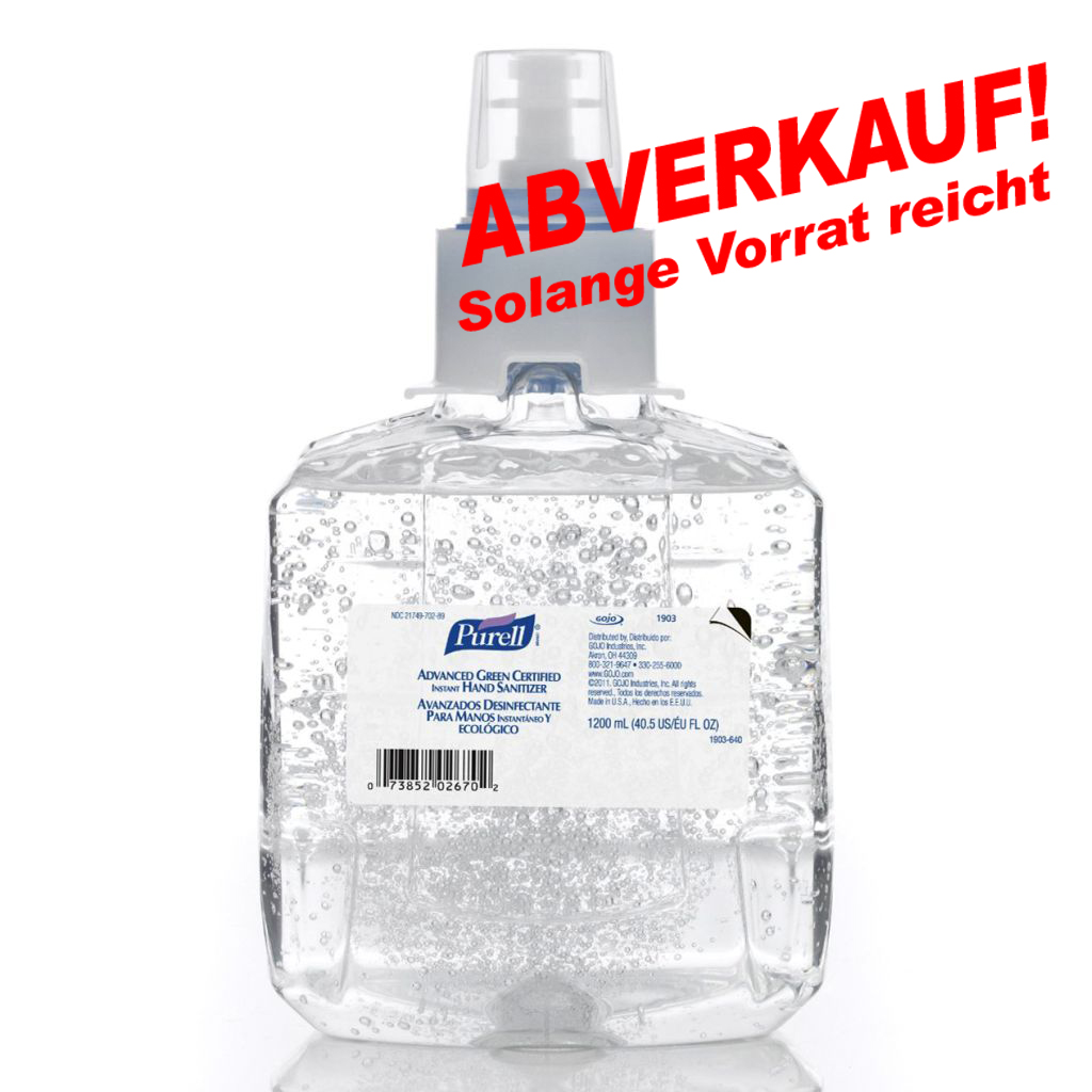 PURELL® Handdesinfektionsgel, 1200 ml Kartusche  