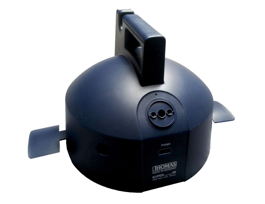 HS-CLEANER 701064, capot 6,5 cm (vieux), noir 