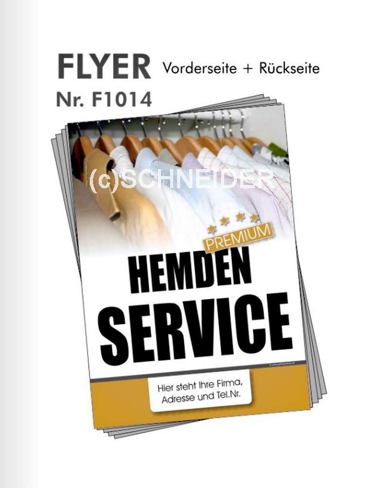 Flyer / Handzettel, DIN A5, Pack 500 Stück 