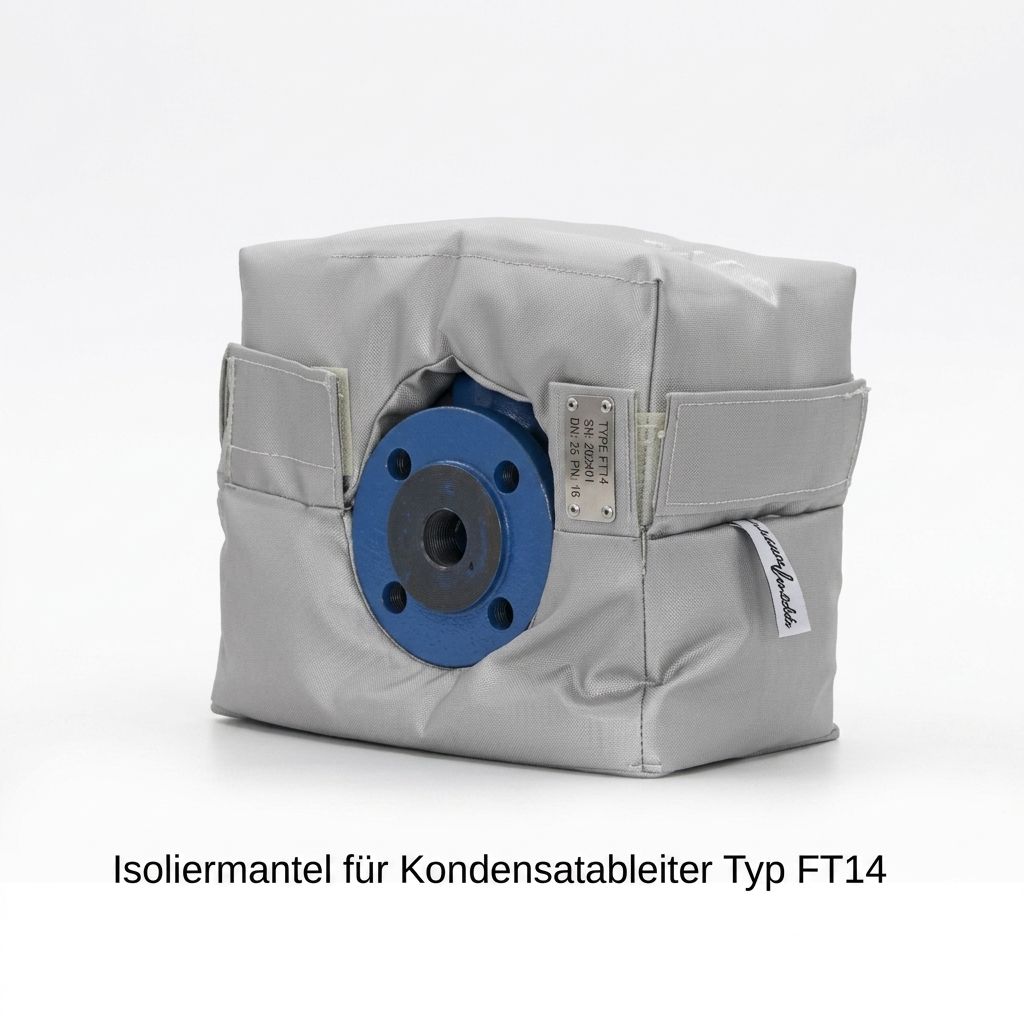 Wärmedämmung Kondensatableiter FT14 Spirax Sarco 