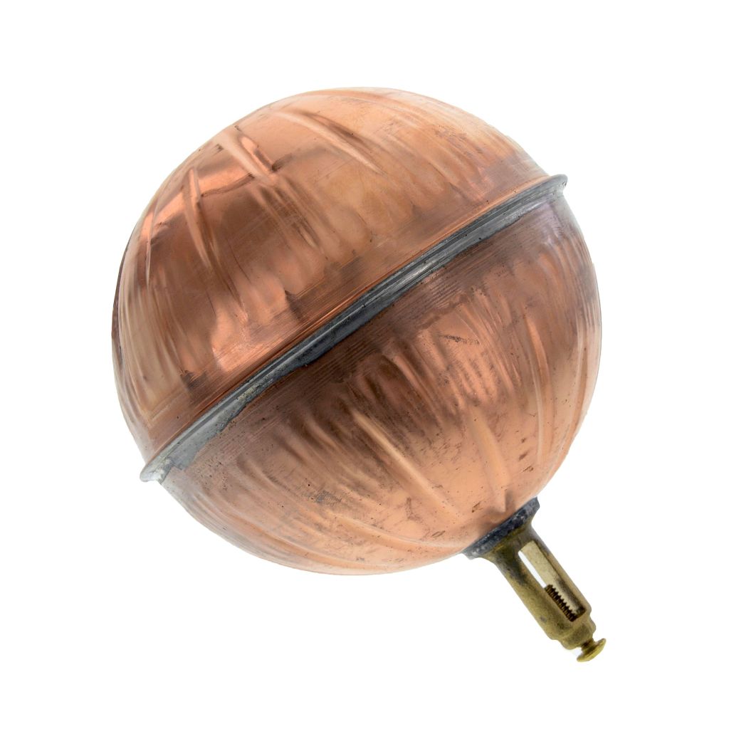 COPPER FLOAT BALL 120mm, MAX. 60 °C,  